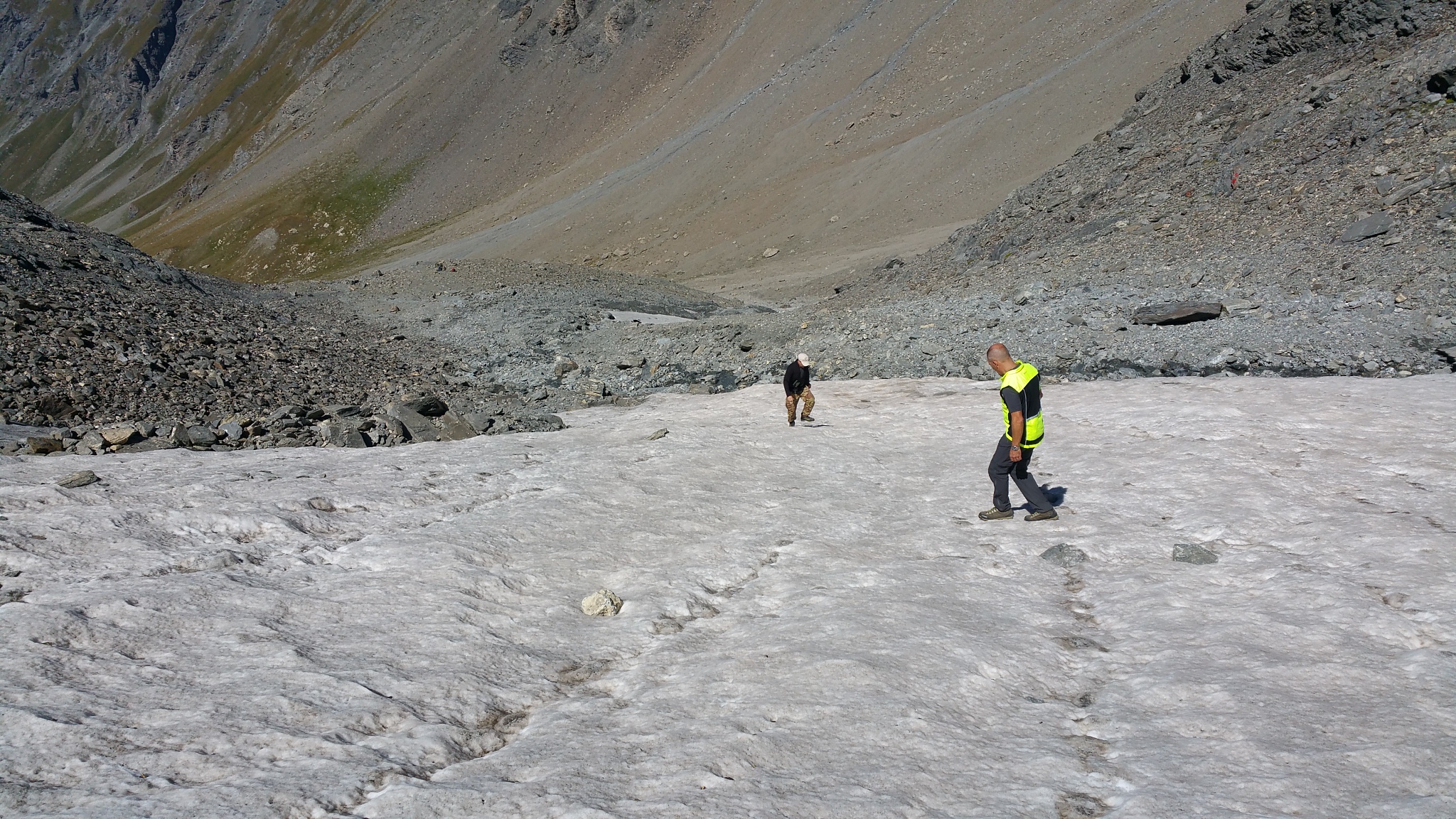 sentiero per il ghiacciaio del lamet